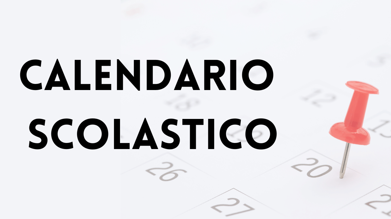 Calendario a.s. 2025-26