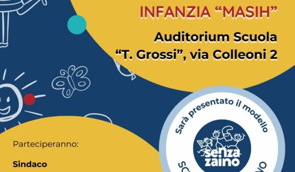 Locandina presentazione nuova scuola Masih