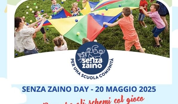 Locandina senza zaino day