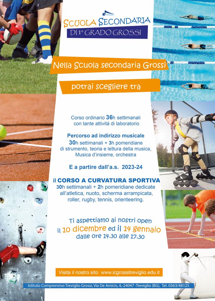 Scuola secondaria a Curvatura sportiva